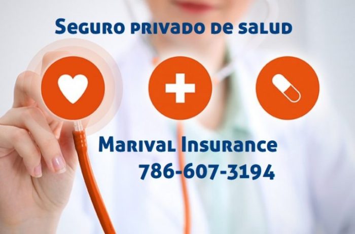Seguro privado de salud - Marival Insurance Obamacare - Planes baratos Seguro privado de salud - Marival Insurance Obamacare - Planes baratos